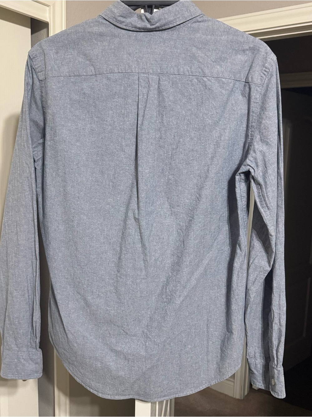Merona Light Blue Button-Down Casual Oxford Shirt - Picture 3 of 3